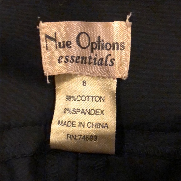 Black ankle slacks - Picture 1 of 2